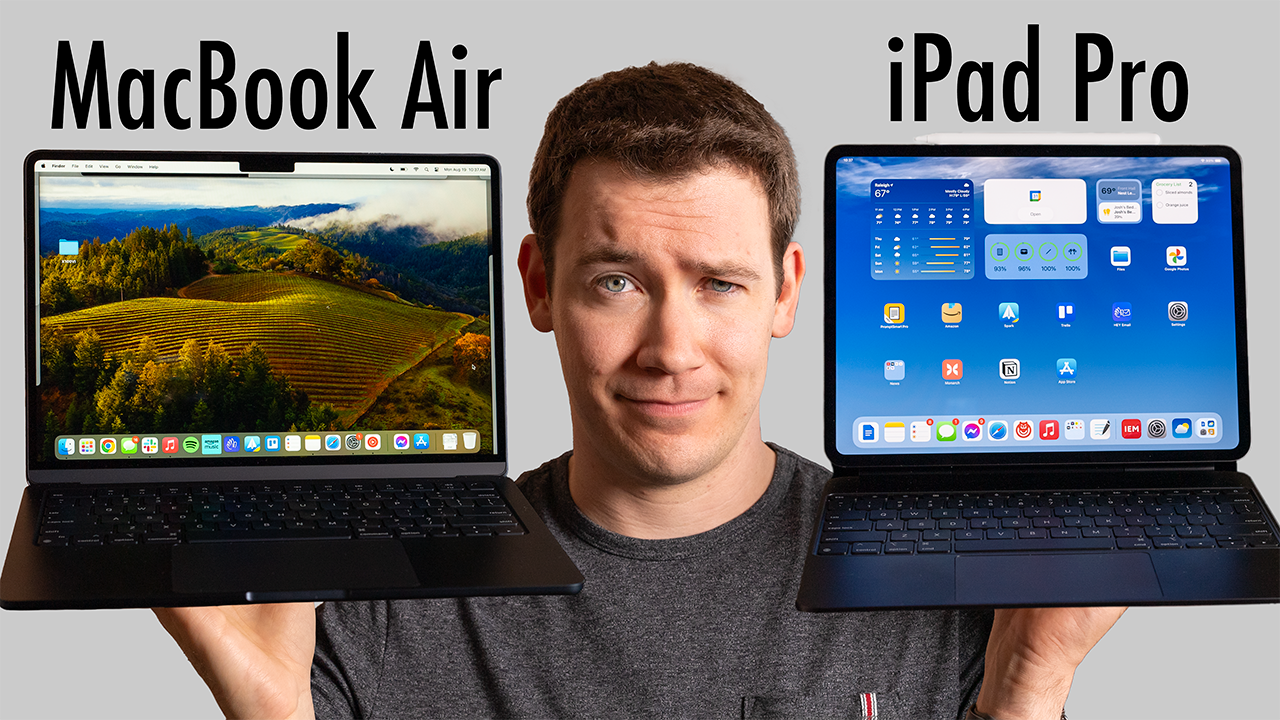 iPad Pro vs. MacBook Air in 2024